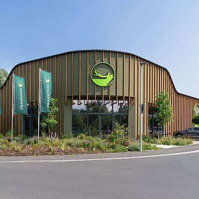 UHL Referenz – Neubau Frankonia Flagship-Store, Rottendorf